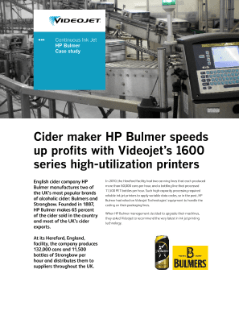 HP Bulmers Bottling Case Study